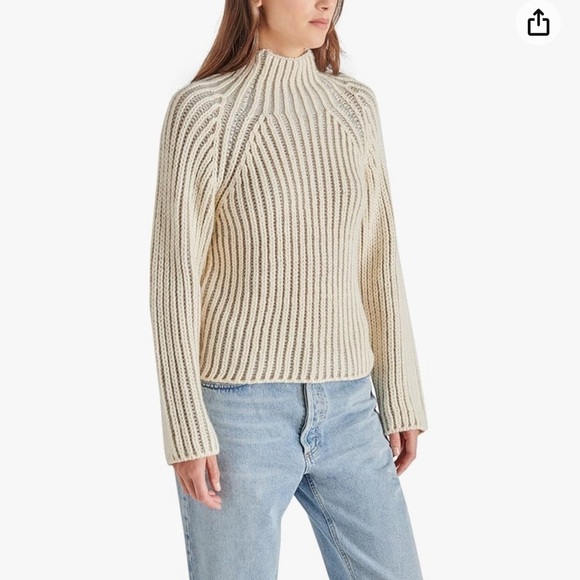 🆕 STEVE MADDEN Apparel Women's Terra Sweater SIZE medium - Picture 2 of 8